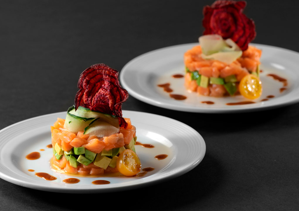 Ceviche de Salmón con Aguacate