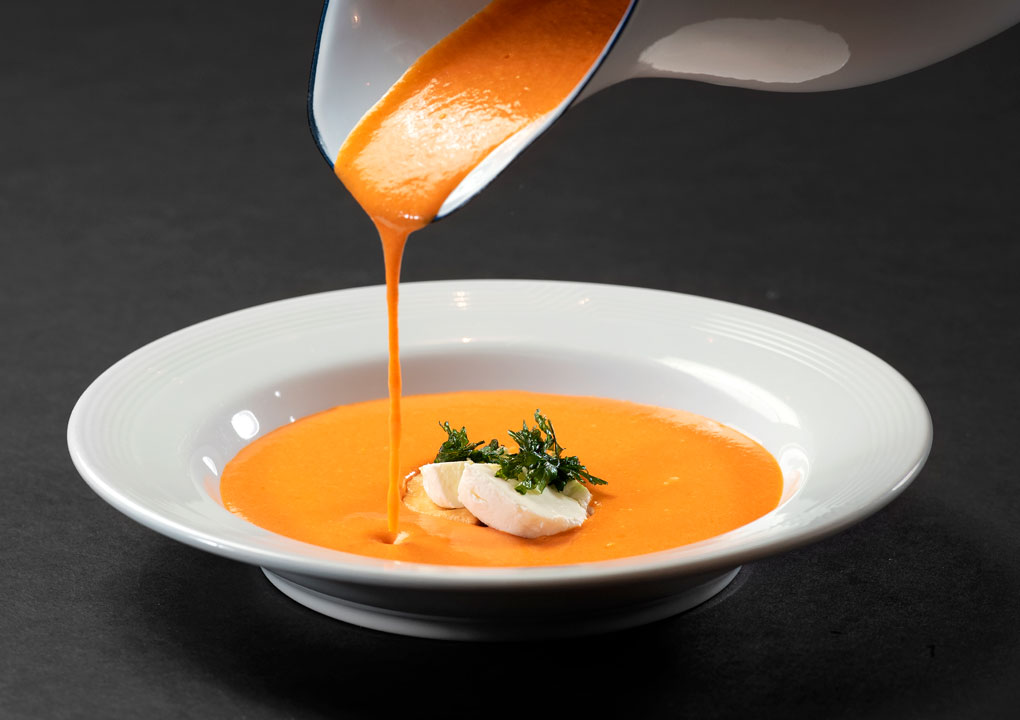 Crema de Pimiento rostizado